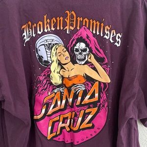 Broken Promises / Santa Cruz collab tee